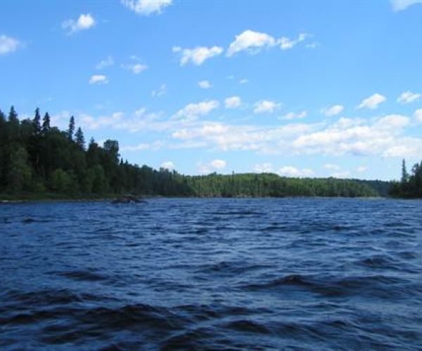 Minnitaki Lake in Ontario, Canada